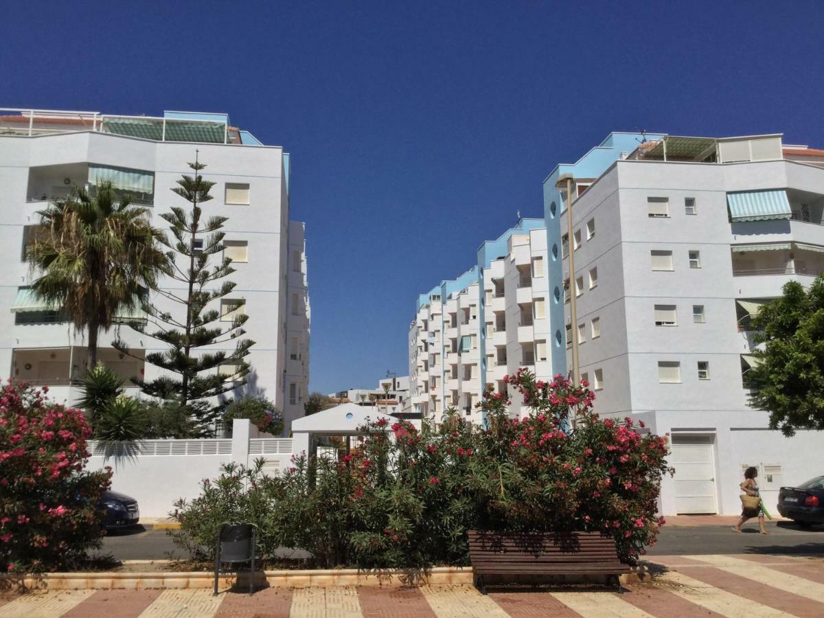 La Perla Azul Playa - Terraza Al Sol Lejlighed Roquetas de Mar Eksteriør billede